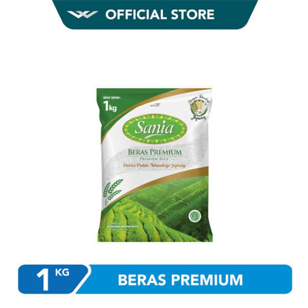 

beras premium saniia 1 kg