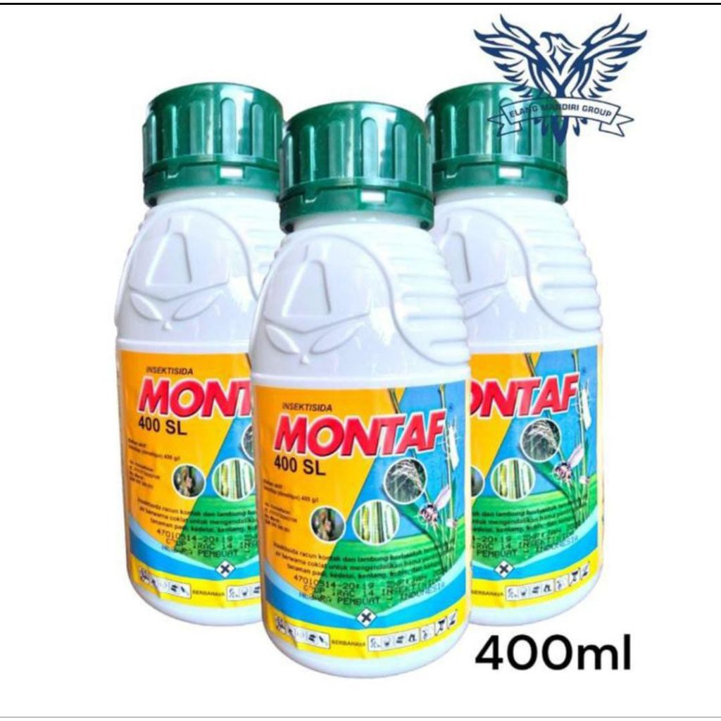 MONTAF 400 SL 400ML Insektisida Bisultap (Dimehipo) 400 g/l Basmi Hama Petro Kayaku