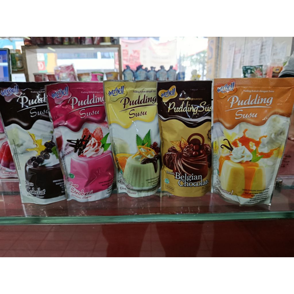 

Puding Susu Nutrijell 145 g, 120 g, 130 g & 170g, 142g, 110 g, 100 g