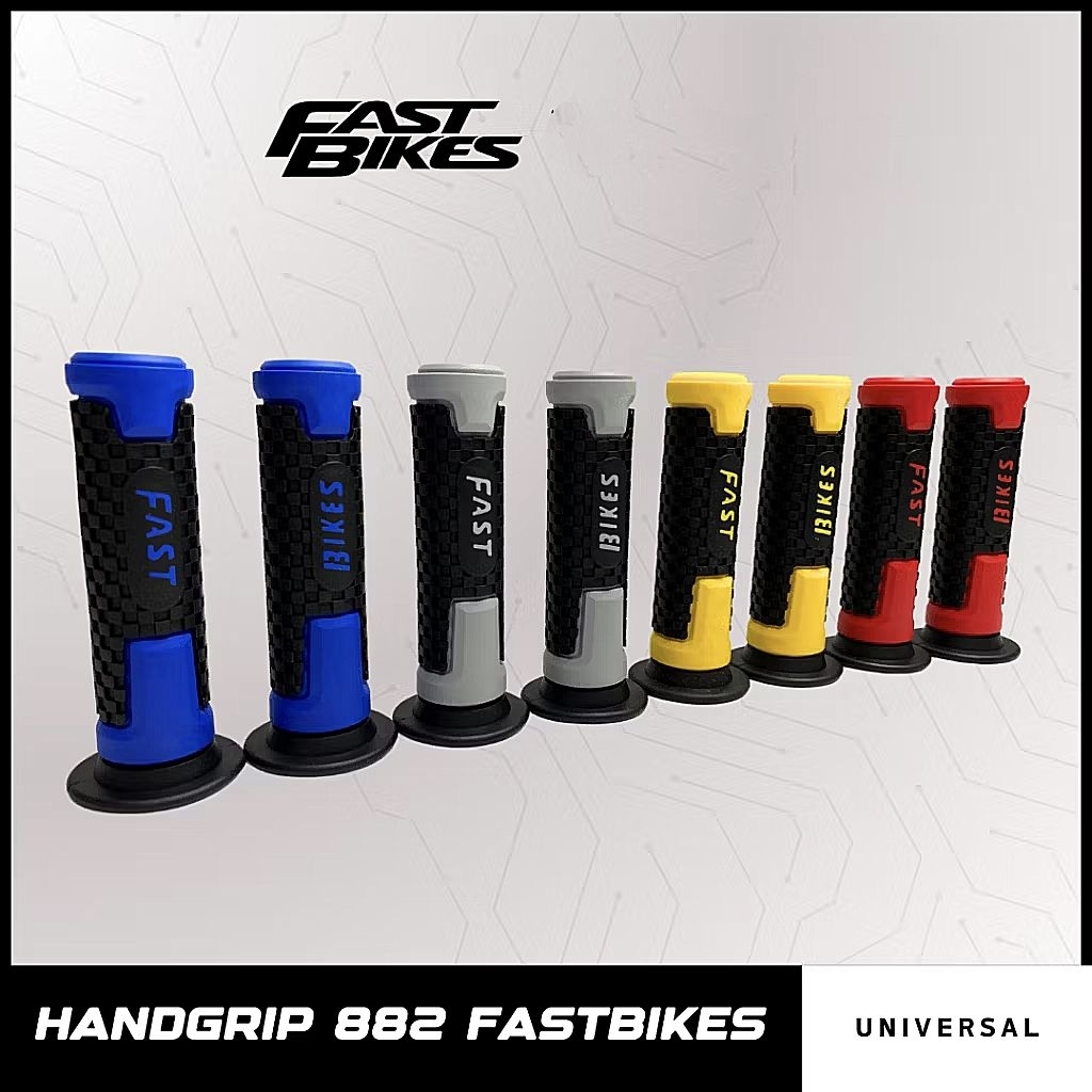 Fastbikes Handgrip 882 Bahan Karet Motor Variasi Universal Semua Motor Beat Sporty Mio Nmax Pcx Vari