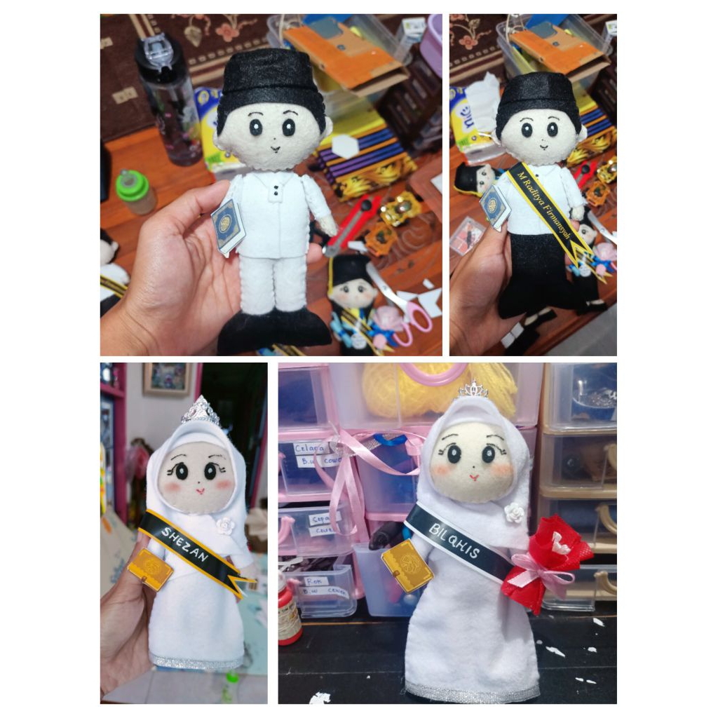 Boneka Muslim Hafidz/Hafidzah