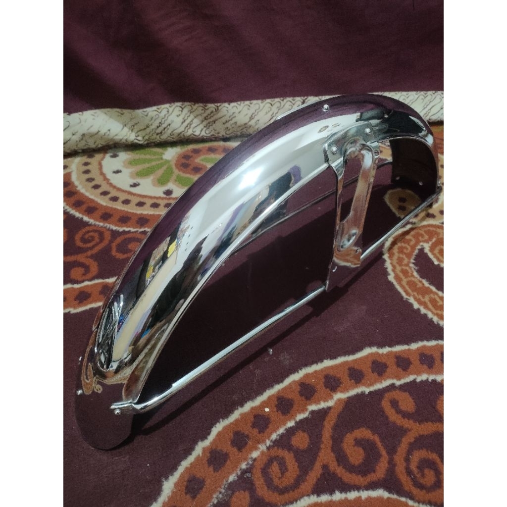 SPAKBOR SLEBOR DEPAN HONDA CB100 125 ORI NOS TAIWAN