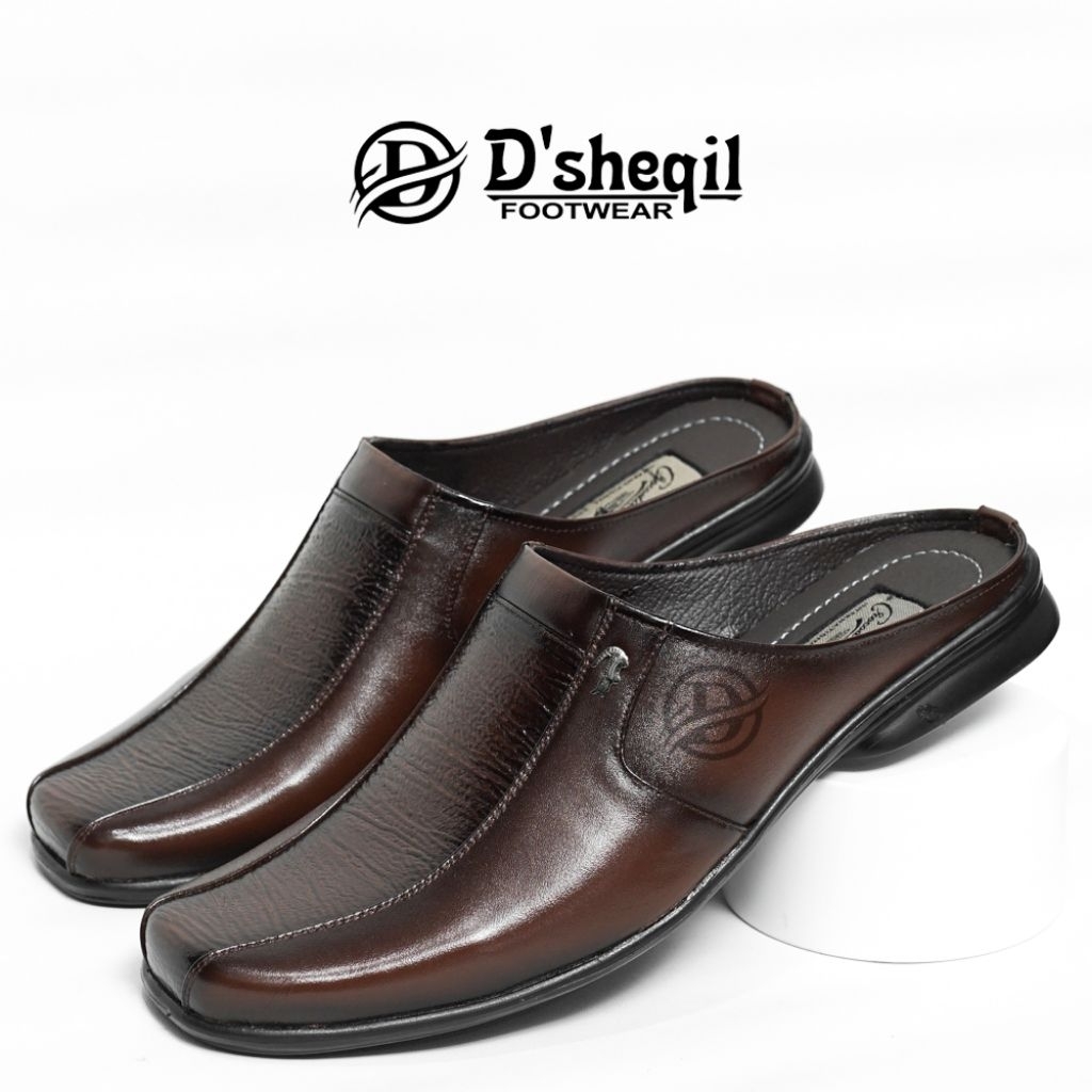 Sepatu Bustong Kulit Pria Sepatu Sandal Selop Kulit Sapi