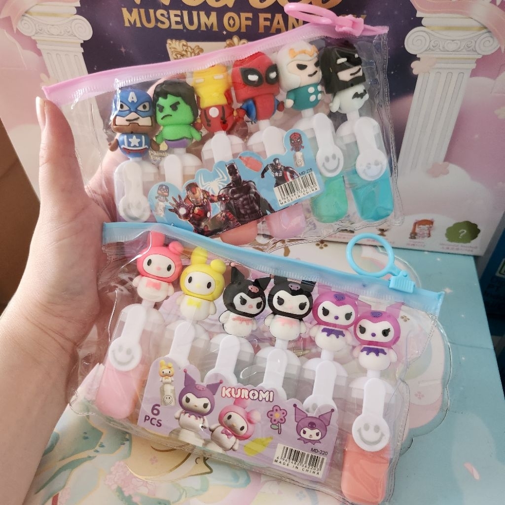 

Stabilo Kuromi Melody Sanrio Superhero Set 6 ATK Alat Tulis