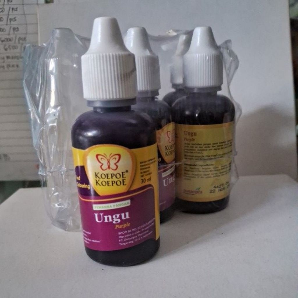 

KOEPOE KOEPOE PEWARNA MAKANAN / FOOD COLOURING WARNA UNGU (PURPLE) 30ML