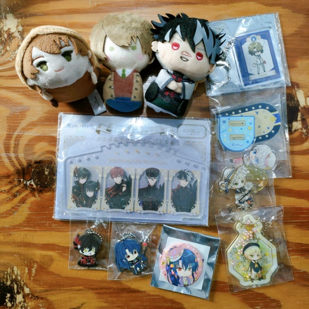 Promise of Wizard Mahouyaku Mochi Plush & Merch