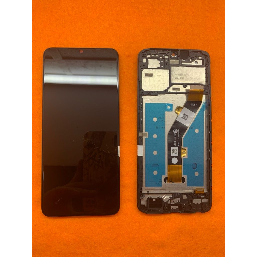 LCD TS TOUCHSCREEN FULLSET FRAME ITEL AWESOME A70 A655L ORIGINAL COPOTAN