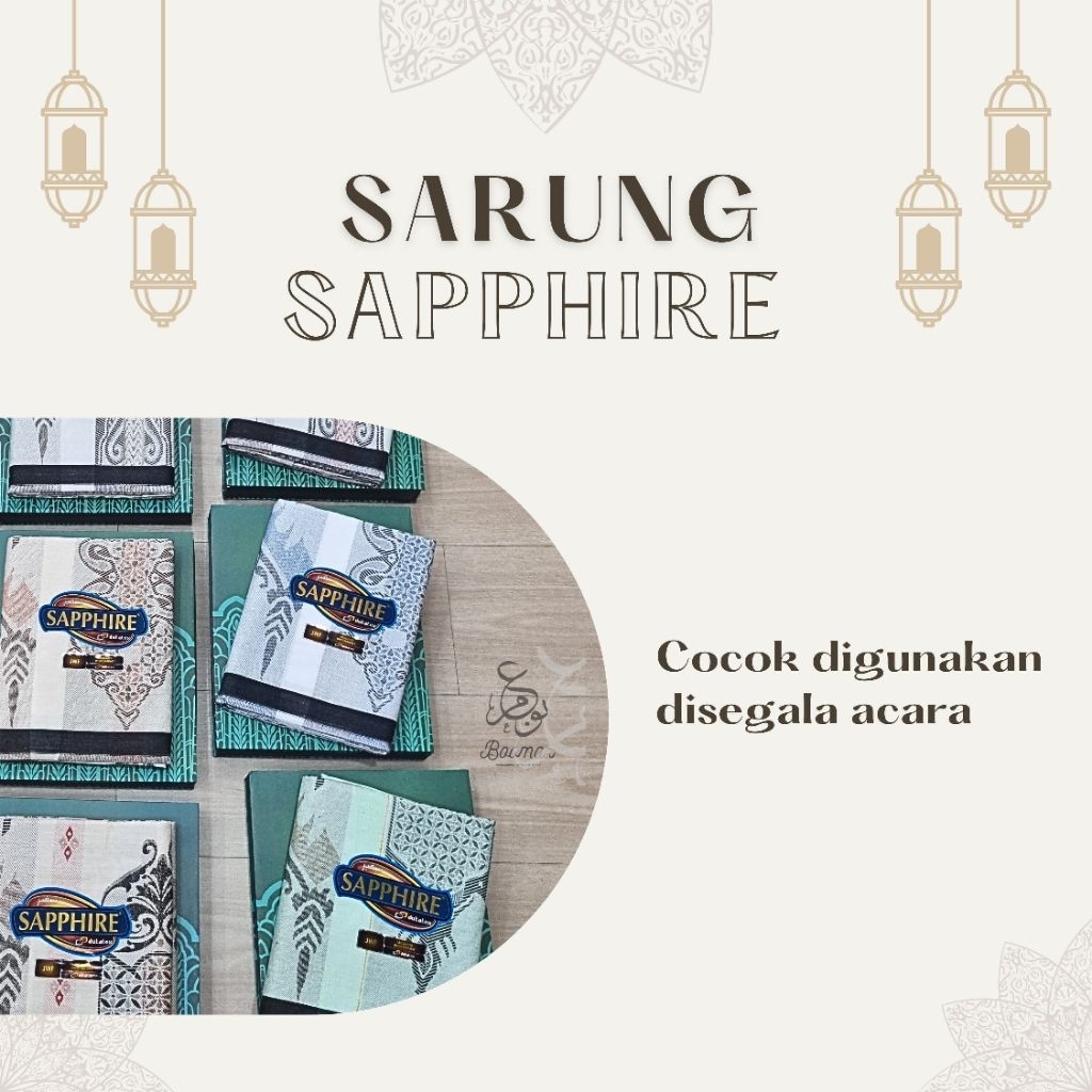 SARUNG SAPPHIRE JAGUARD JWF