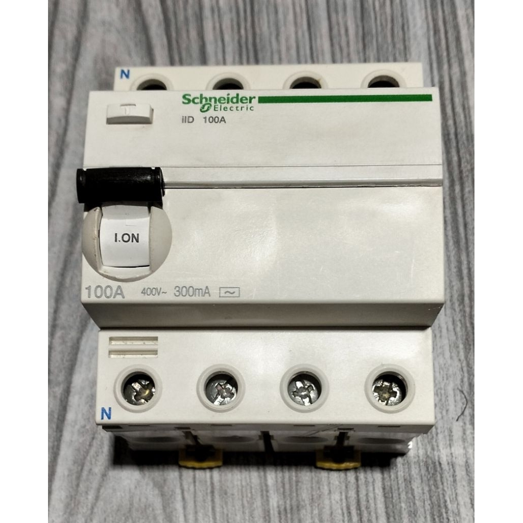 elcb rccb 4pol 100A original