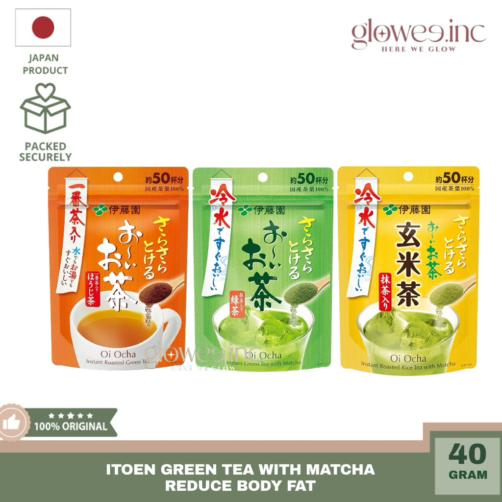 

READY STOCK - ITOEN Green Tea Powder With Matcha Reduce Body Fat Original Japan