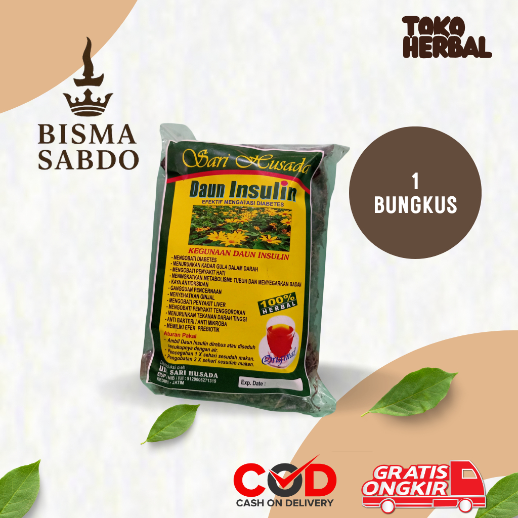 

Daun Insulin Kering Herbal Antioksidan Untuk Diabetes - Bisma Sabdo
