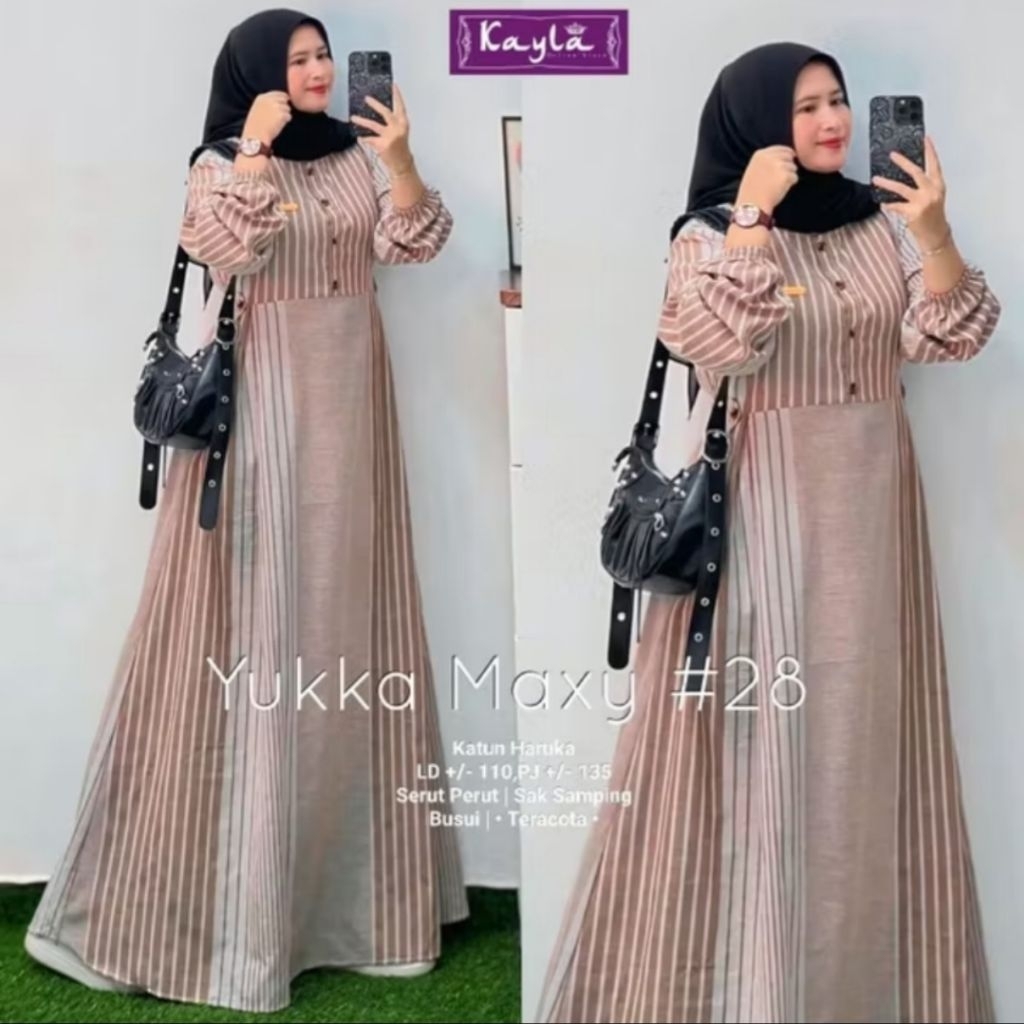 YUKA MAXY 28 KANCING BUSUI GAMIS TERBARU