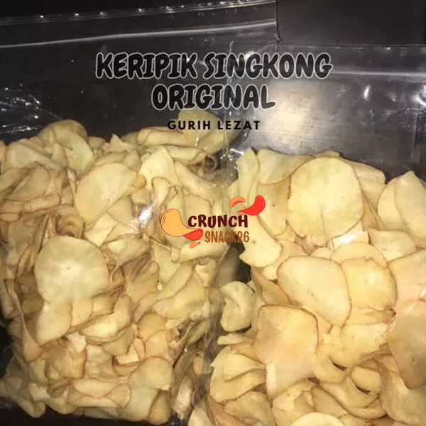 

KERIPIK SINGKONG ASIN 230GR DAN 500GR /SINGKONG GURIH/ SINGKONG ORIGINAL