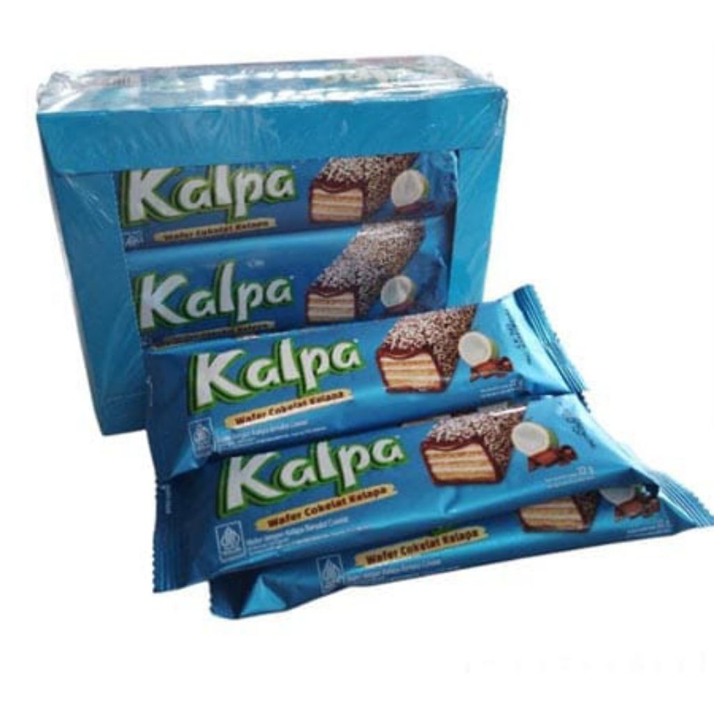 

KALPA WAFER COKLAT KELAPA -KEMASAN BOX ISI 12 PCS-