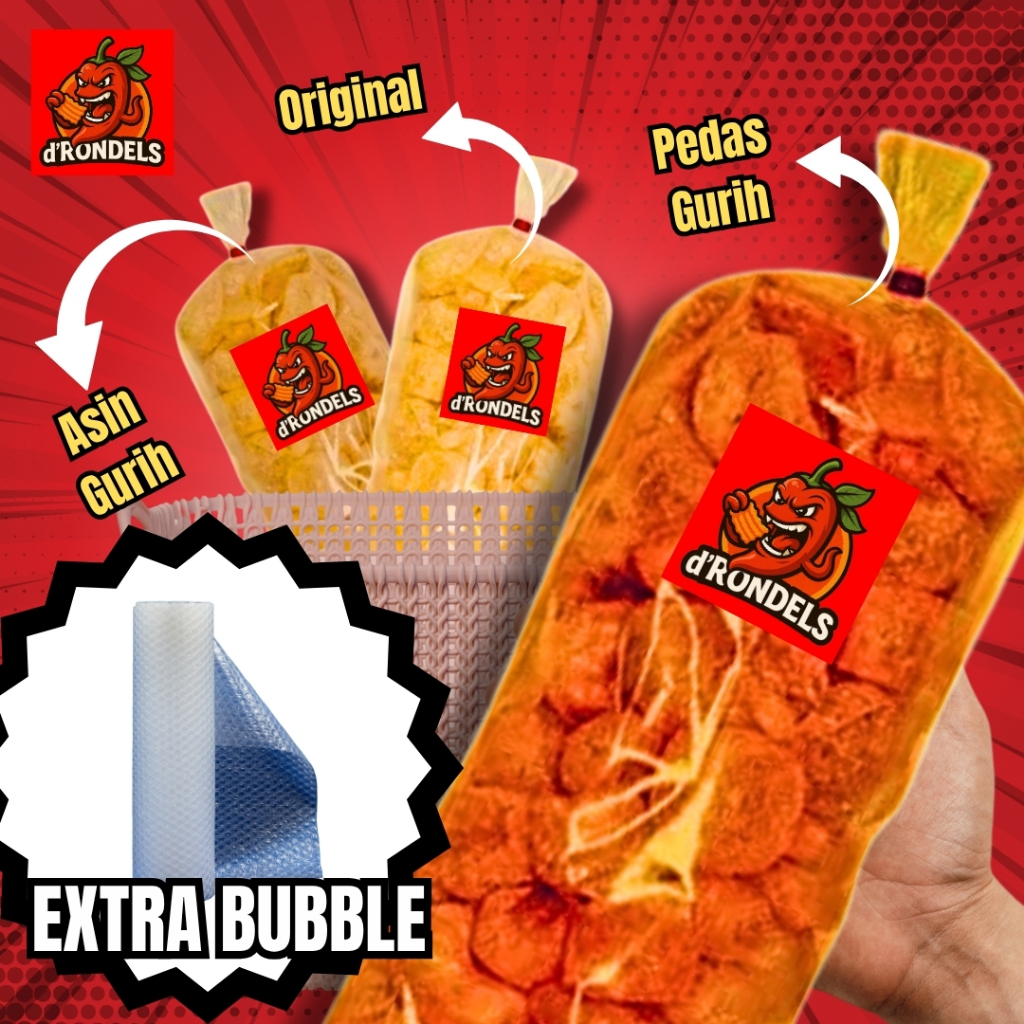 

Kerupuk Kulit Sapi Asli 200gr 1 Ball Dorokdok Enak Murah Halal Renyah