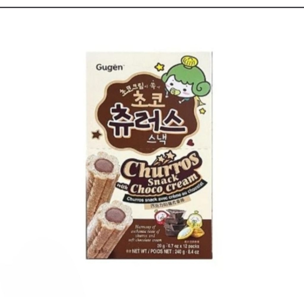 

Gugen choco churozz 20gram isi 12pcs