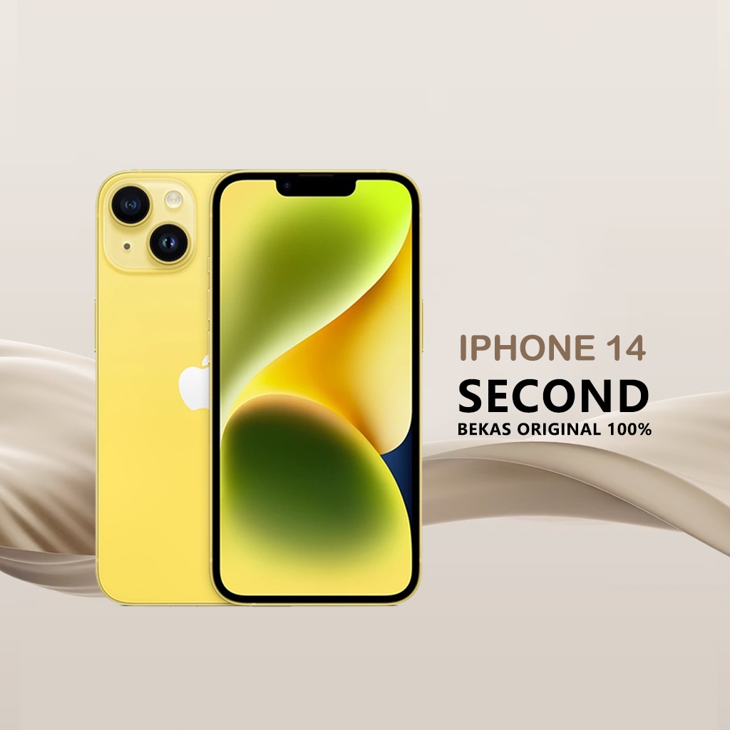 iPhone 14 Plus SECOND ORIGINAL iPhone 14 BEKAS MULUS FULLSET ORIGINAL 128GB 256GB