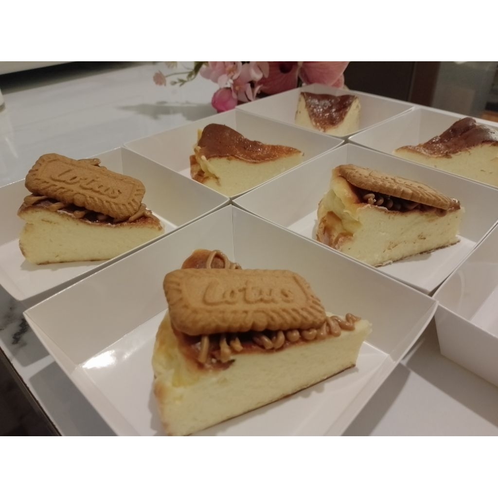 

burn cheese cake premium slice batam