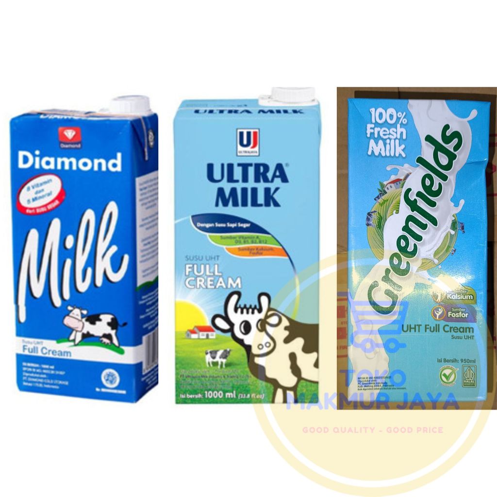 

ANEKA SUSU UHT KOTAK 950ml / 1 liter