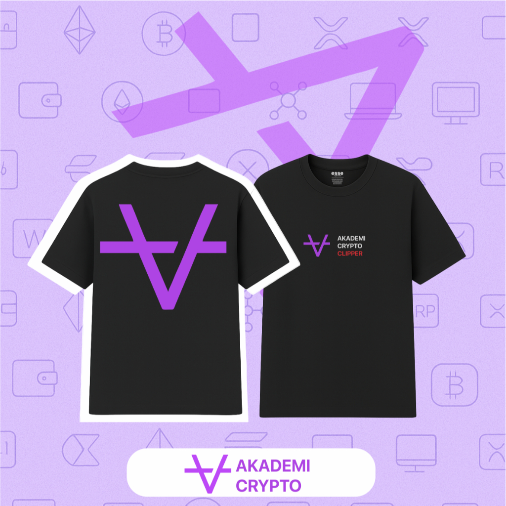 kaos akademi crypto clipper edition / kaos academy crypto / baju akademi crypto / kaos crypto