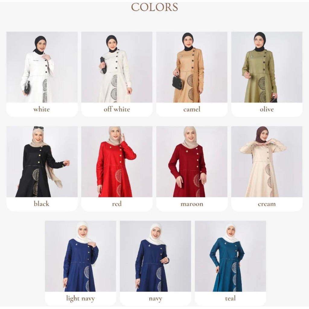 Abaya Dannis A211207/Abaya dannis dewasa terbaru