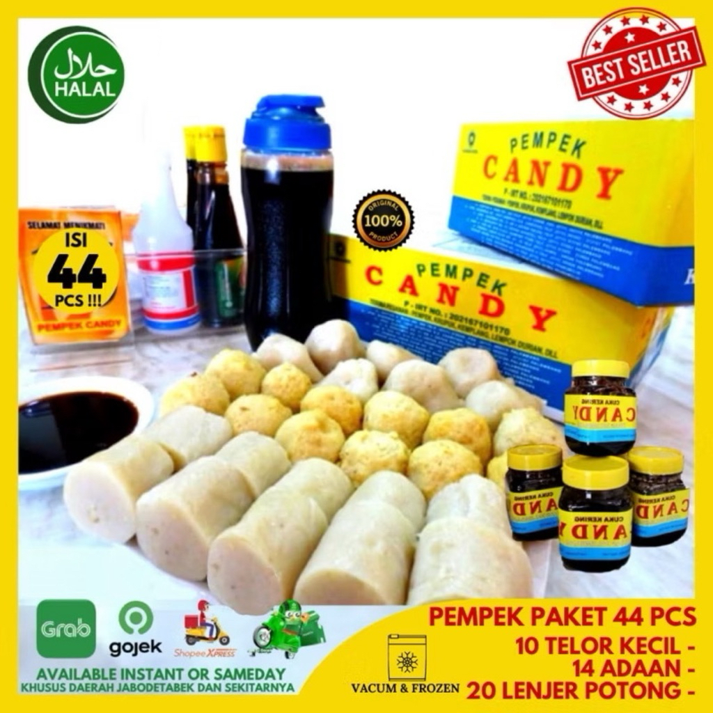 

PEMPEK CANDY PALEMBANG ASLI FROZEN BEKU