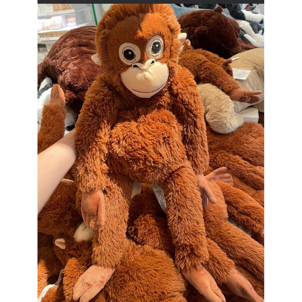 boneka monkey ikea preloved
