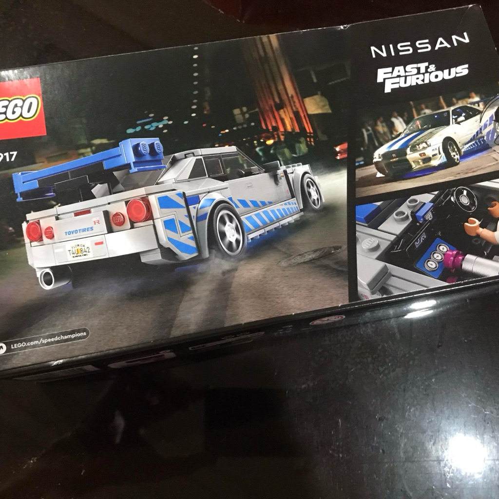 nissan skyline r34 lego speed fast and furious brian o’conner