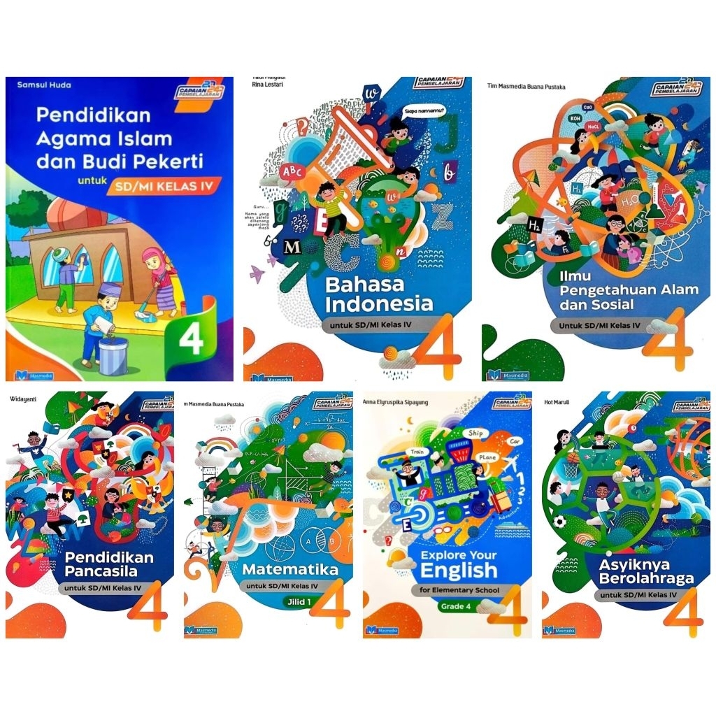 Kurikulum Merdeka revisi terbaru SD kelas 4 Masmedia