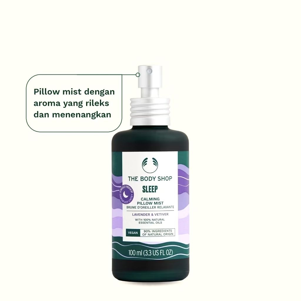 The Body Shop Sleep Calming Pillow Mist 100 ML | Lavender & Vetiver