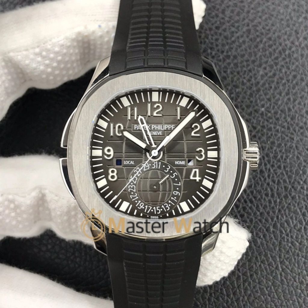 ZF Factory PatekPhilippe AquanautTravel Time Gray Dial SS 41mm 5164