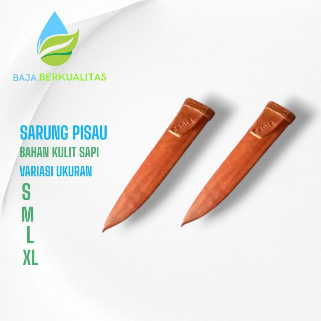 Sarung pisau dari kulit sapi asli