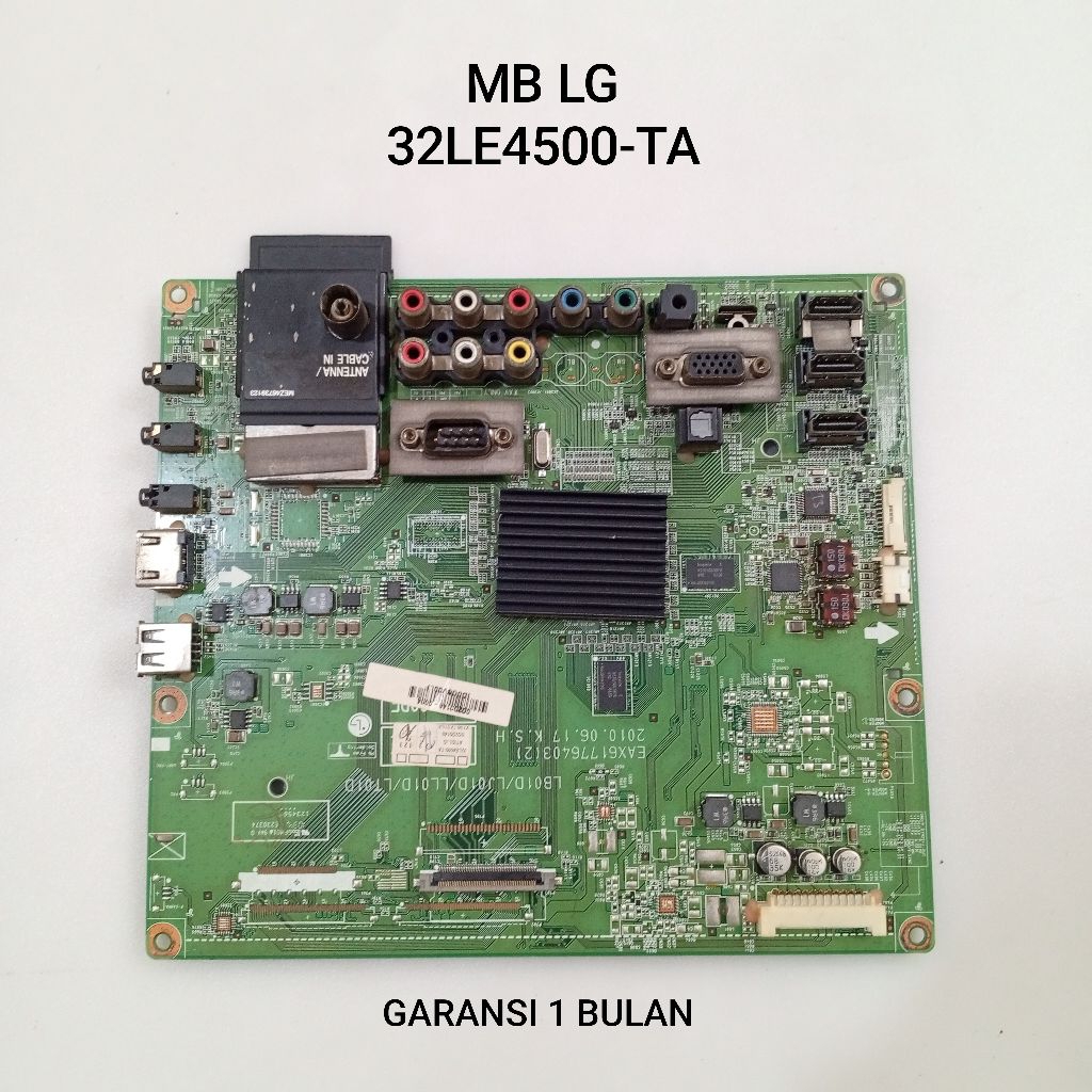 MAINBOARD TV LG 32LE4500-TA MB MOTHERBOARD MESIN TV LG