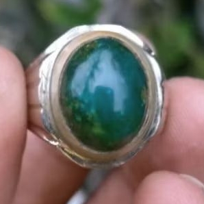 Cincin Batu Bacan Asli Natural