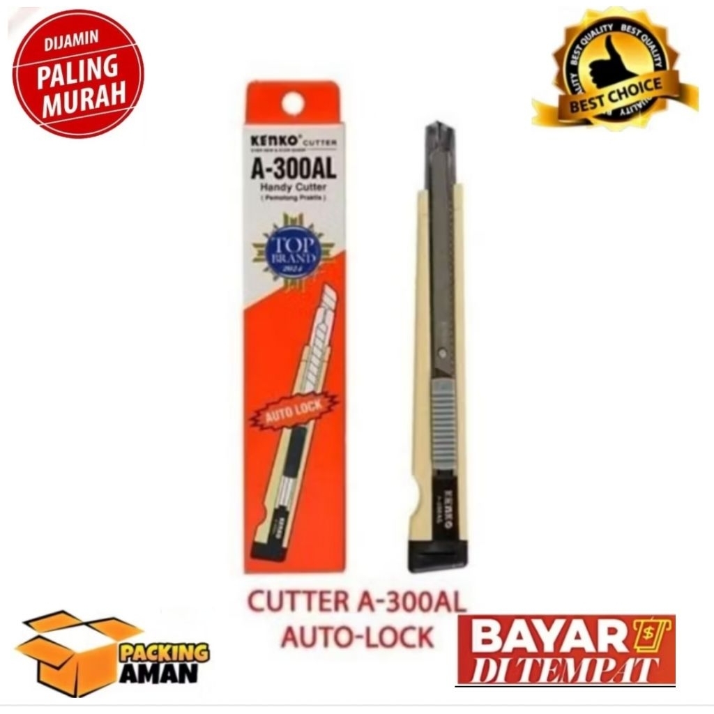 

(2 pis )CUTTER KECIL KENKO A 300 / PISAU KECIL KENKO ORIGINAL