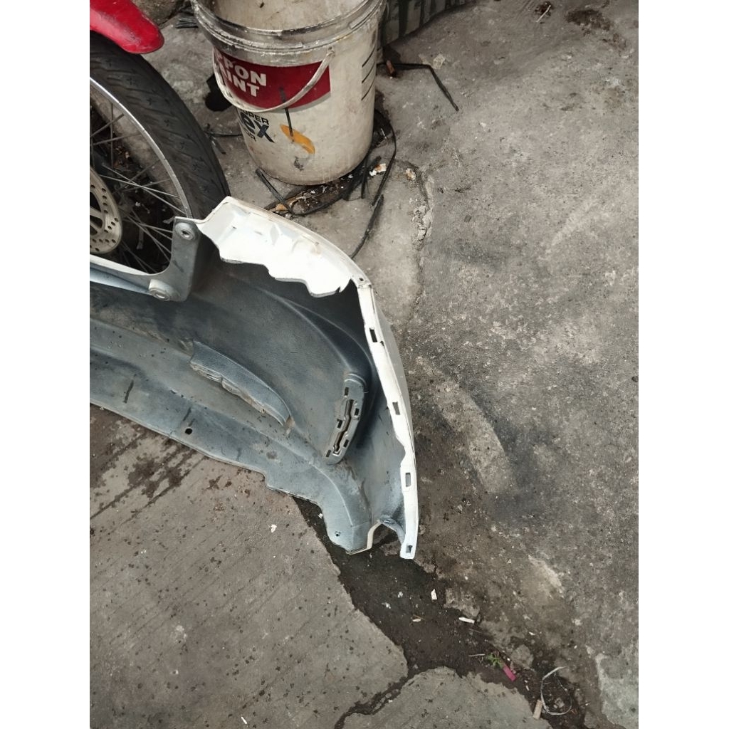 Bemper belakang jazz MMC ge8 2013