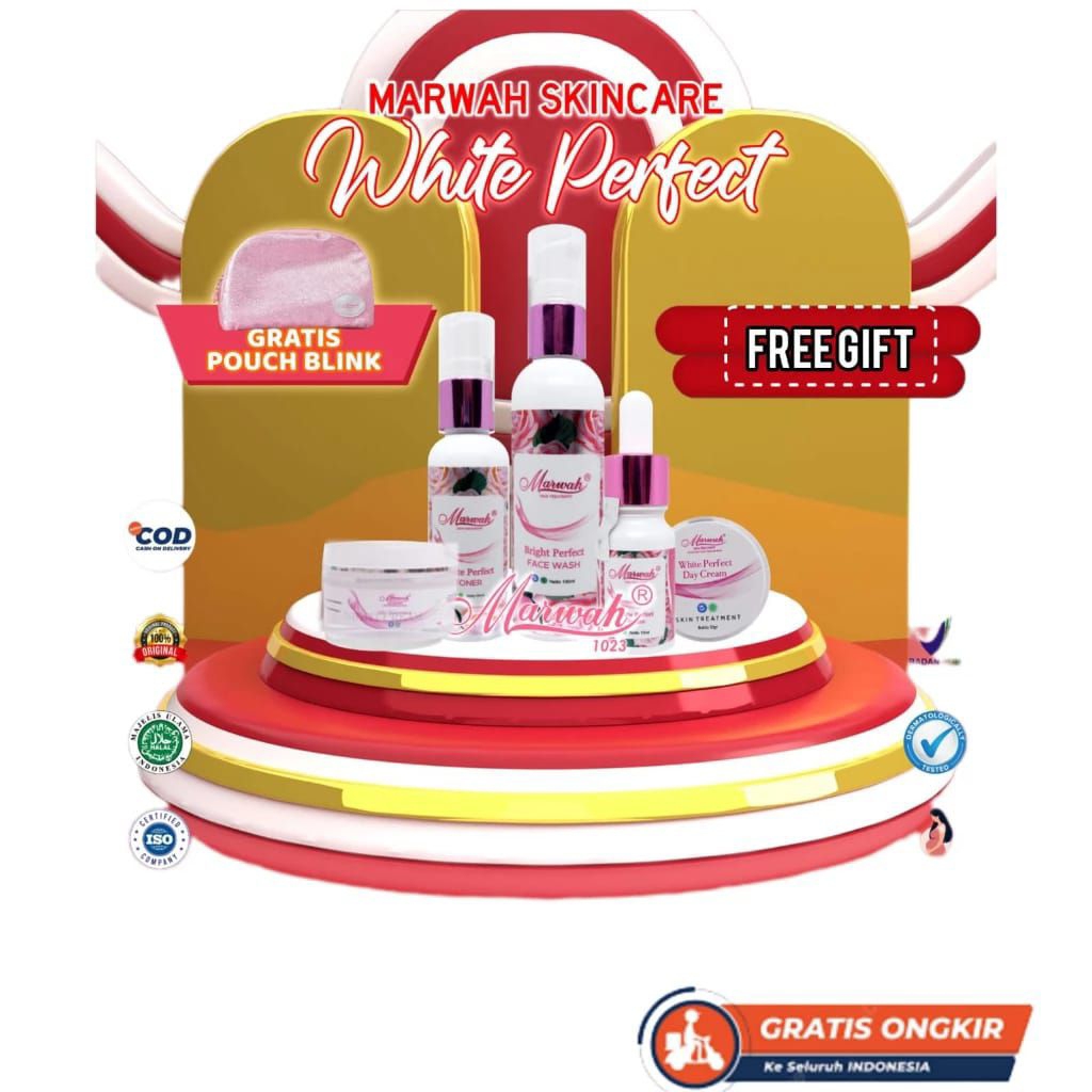 MARWAH SKINCARE PAKET PERFECT WHITE