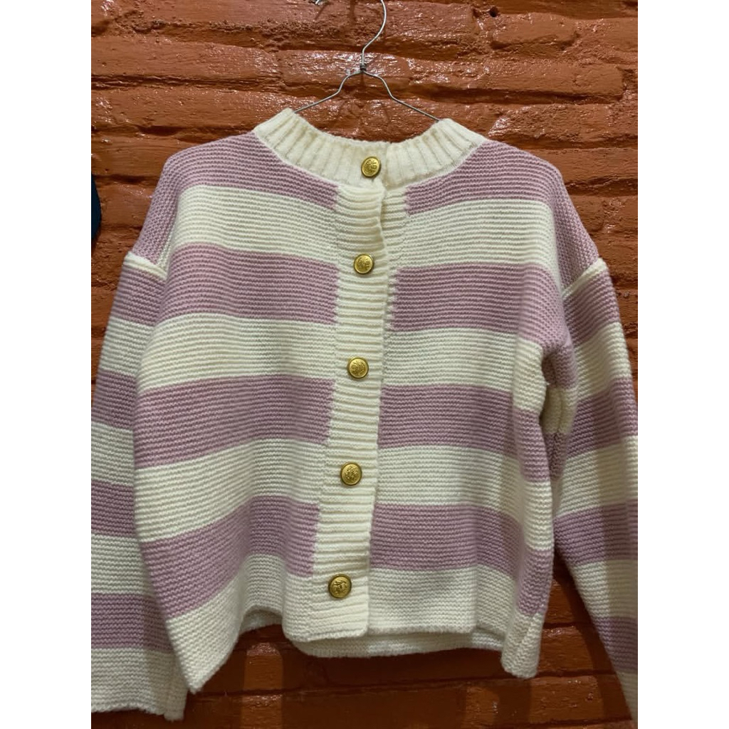 Cardigan, Kemeja crop, Kepang