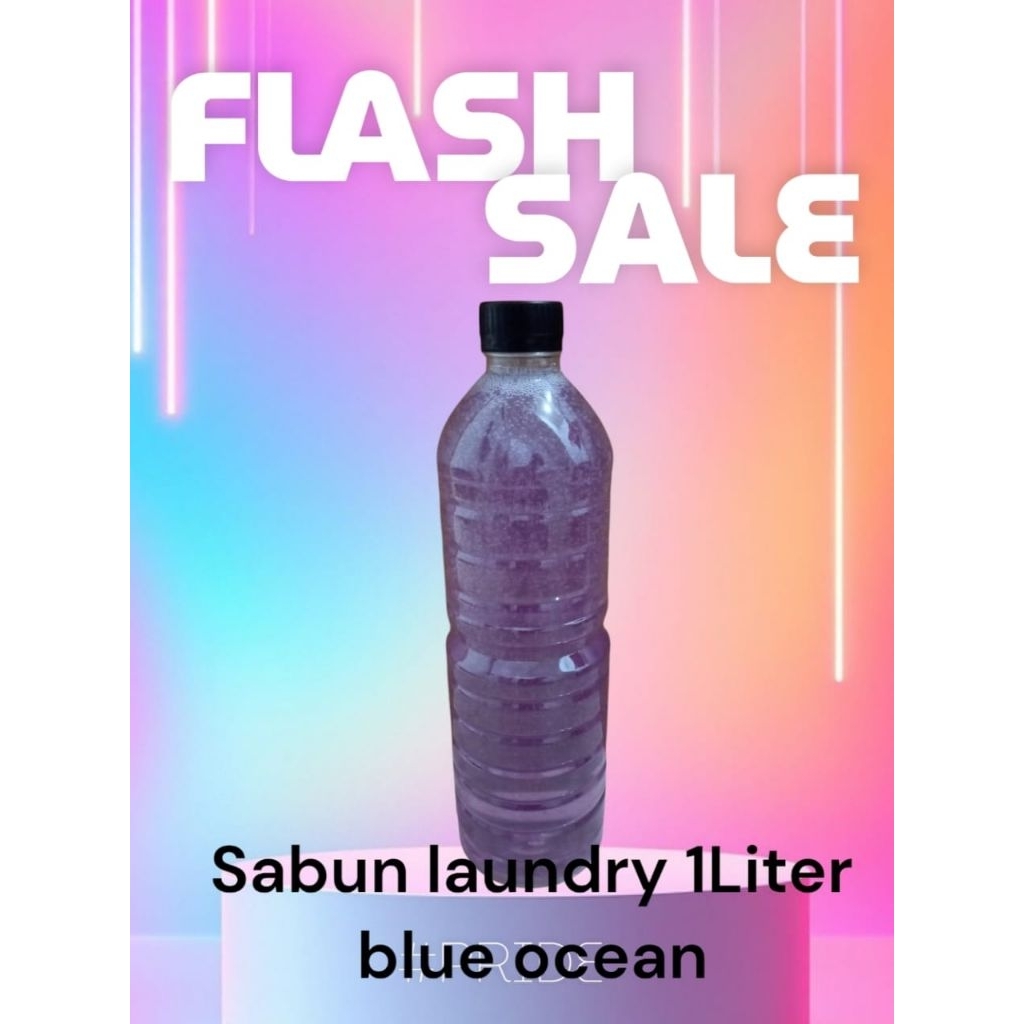 Sabun laundry 1Liter pemutih pakaian penghilang noda detergen deterjen