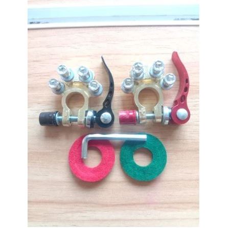 Kepala Aki Mobil Bahan kuningan klem accu mobil