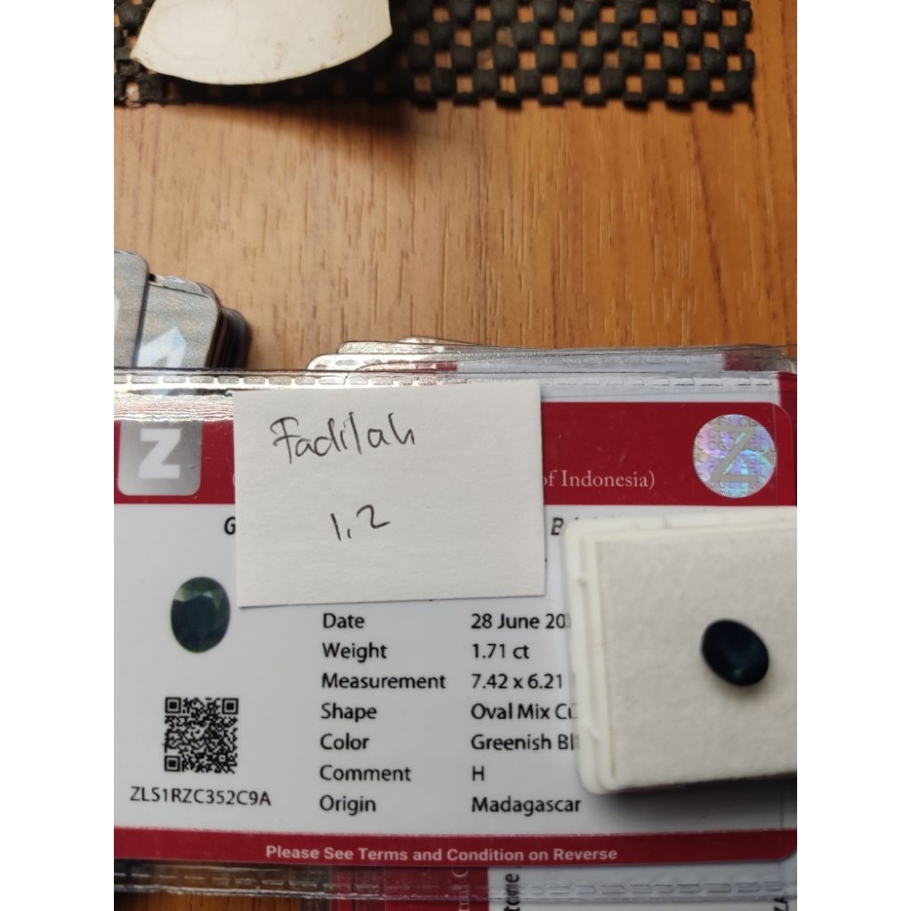 natural blue sapphire CGL