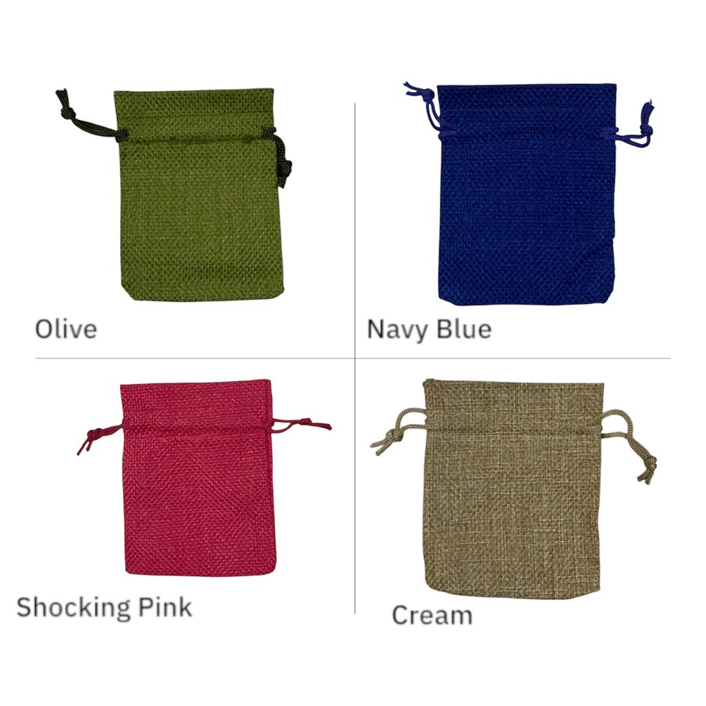 

pouch goni serut / 8 x 10 / goni premium / cocok untuk bungkus permen atau perhiasan