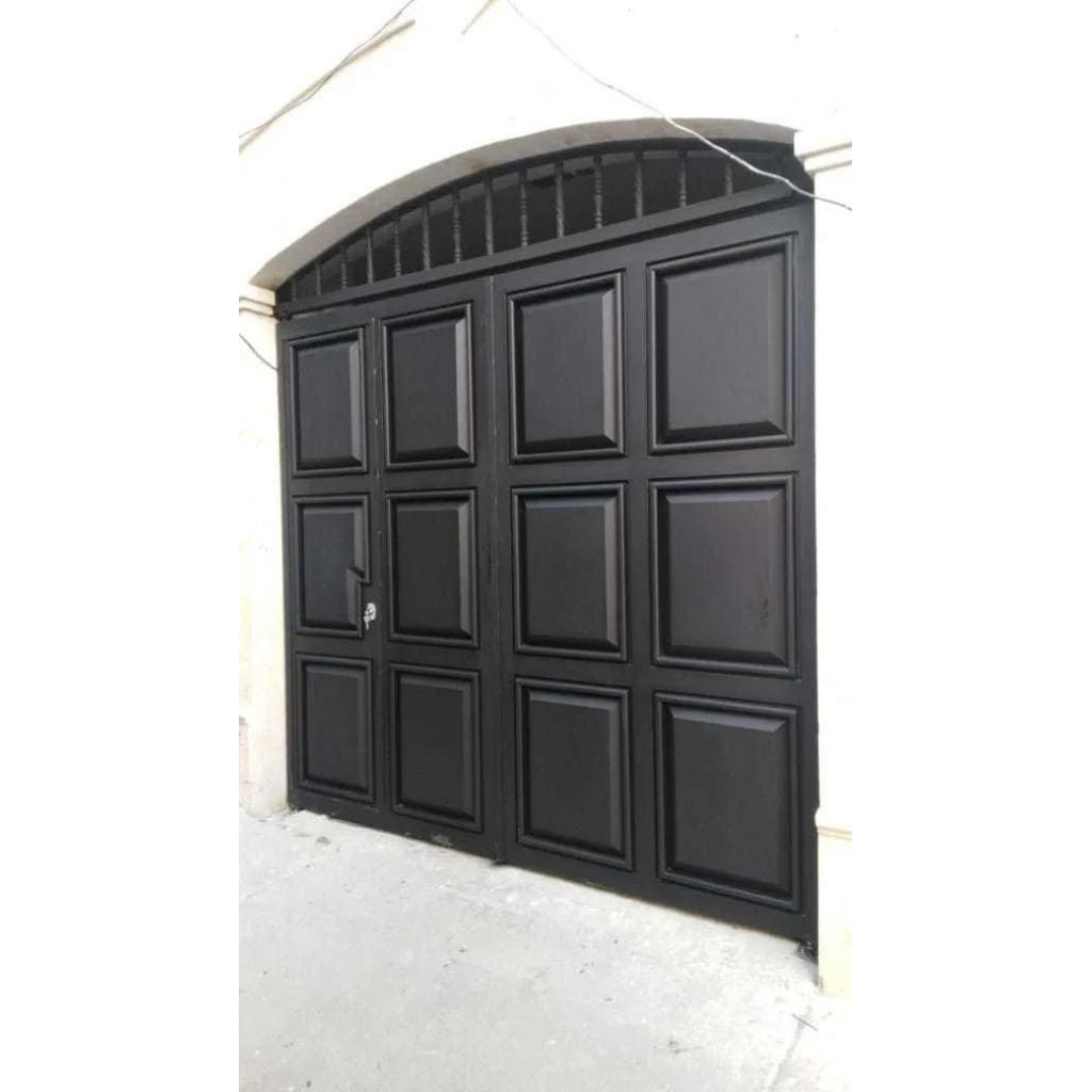 Pintu lipat garasi-pintu garasi bahan besi holo galpanis anti karat