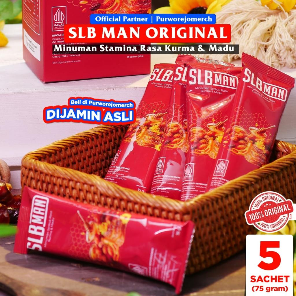 Slb Man Original 100% Asli | Stamina Pria BPOM