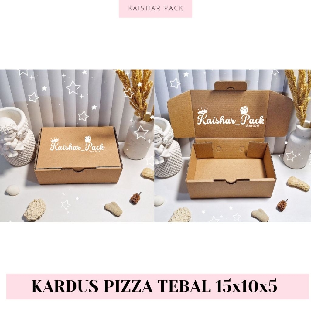 

KAISHAR - KARDUS PACKING PIZZA 15x10x5 / PIECES