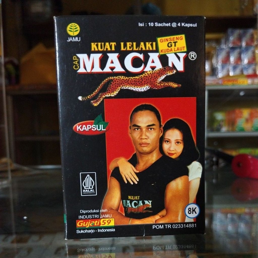 

kapsul macan herbal gujati 59.memeliharakesehatan 1 bok isi 10 sachet