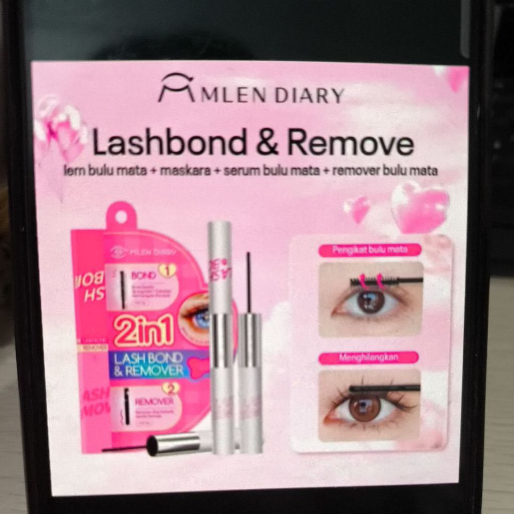 MLEN DIARY LASH BOND 4IN1