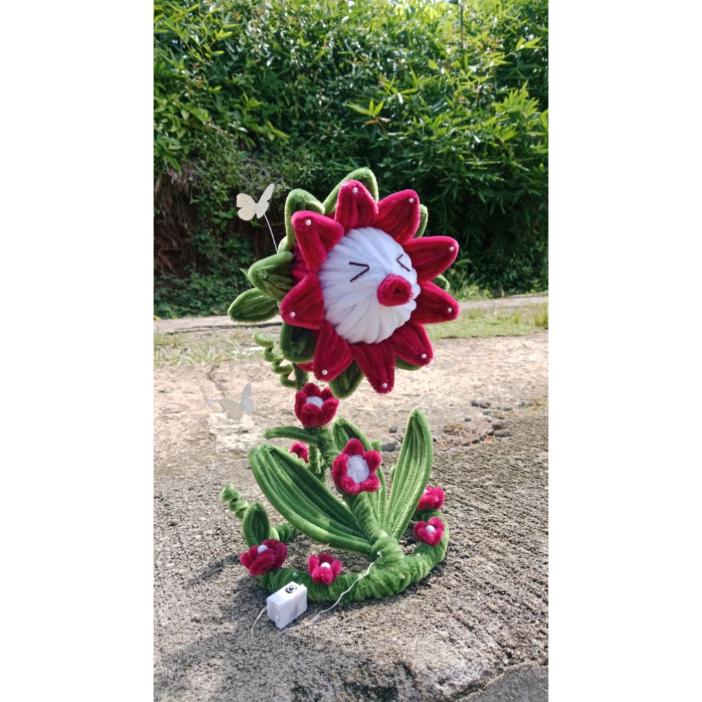 Lampu Hias Kawat Bulu