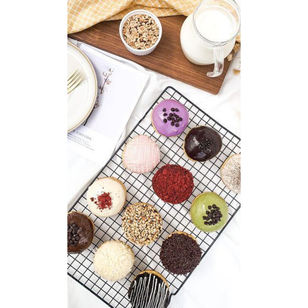 

donat mini hias sendiri