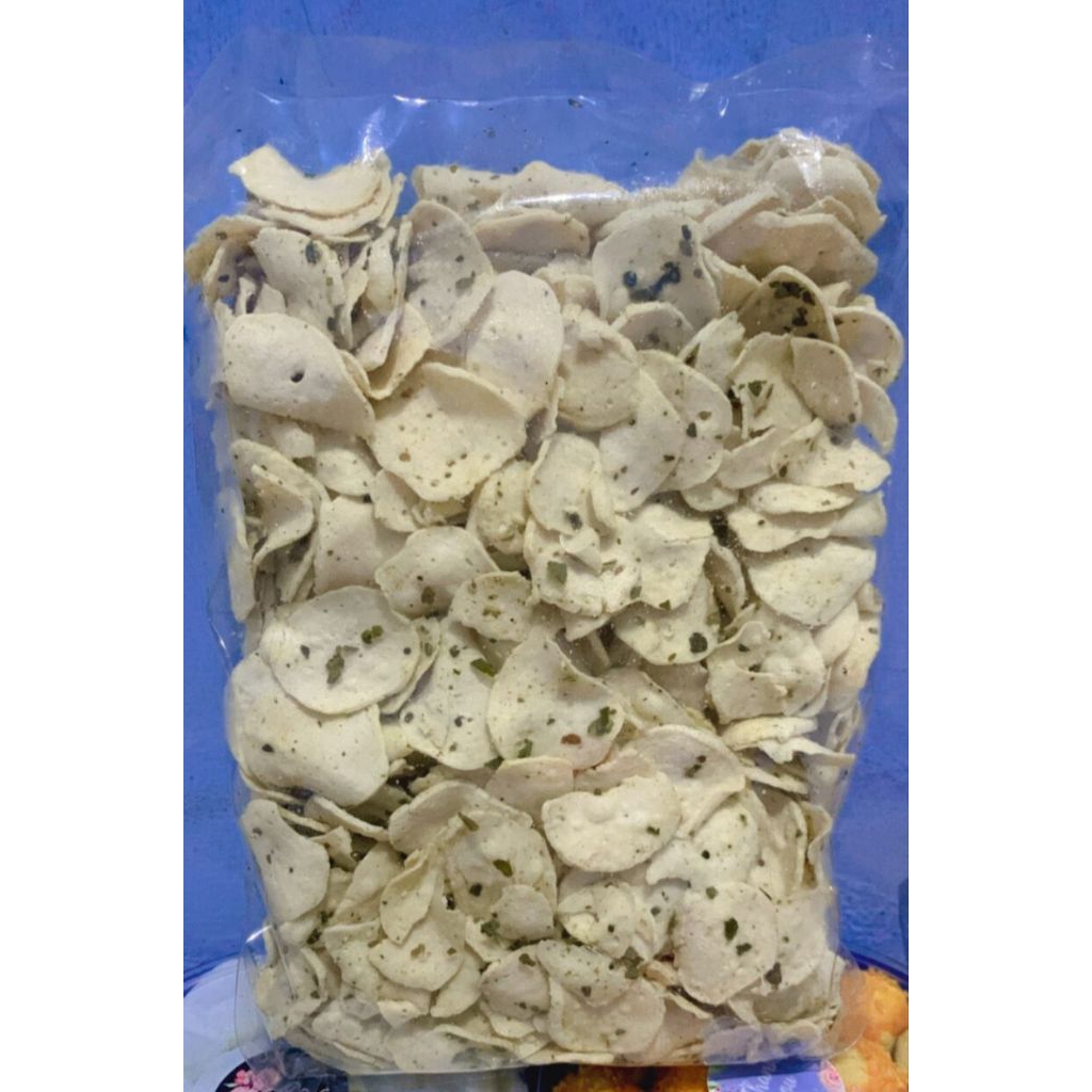 

*Basreng Ibun* Original daun jeruk ukuran 500gram